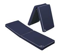 Oceansouth Tissu de Polyester de Coussins de Banc de Bateau (Bleu, 370mm x 1800mm)