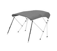 Oceansouth Whitewater Bimini Top à 3 arceaux (Gris, Largeur 1.7m - 1.9m)