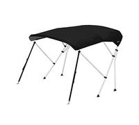 Oceansouth Whitewater Bimini Top à 3 arceaux (Noir, Largeur 1.5m - 1.7m)