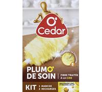 O'Cedar Plumo' de Soin Kit Manche + 2 Recharges Cire