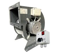 OCES Ventilateur d'extraction avec régulateur de 500 W - Ventilateur d'extraction - Ventilateur radial - Ventilateur moteur