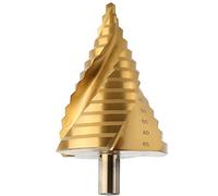 OCGIG Foret Etagé en HSS Fraise Spirale Conique pour Perçage 6-65mm