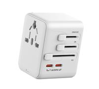 ochama Adaptateur de Voyage Universel, Convertisseur de Prise Mondial, Indispensable pour les Voyages à l’Étranger, Compatible avec l’Europe/Royaume-Uni/Hong Kong/Macao/USA/Japon/Australie