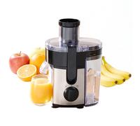 ochama Centrifugeuse, extracteur de jus vertical, centrifugeuse entièrement automatique à pression à froid pour fruits et légumes, robot ménager sans filtre, centrifugeuse électrique 400W