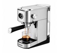 Ochama Machine à espresso semi-automatique, corps entièrement métallique, extraction haute pression 20 bars, machine à café italienne compacte pour la maison