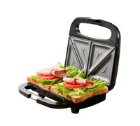 ochama Machine à Sandwich, Grille-pain 750 W, Double Plaque avec Chauffage Double Face, Appareil à Petit-Déjeuner pour la Maison