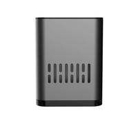 ochama x J.ZAO Porte-couteaux mural - Sans perçage, Space Aluminium, Grande capacité, Avec bac d'égouttage