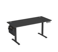 Ochama x SONGMICS Bureau électrique réglable en hauteur avec 4 hauteurs de mémoire noir - 160 x 70 cm
