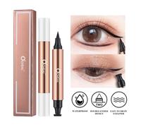 Ocheal Eyeliner Stamp Black Liquid Eyeliner Pen Waterproof Fast Dry Dual Head Eye Liner Pencil make up for Women Cosmetics Tool