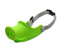 Ochis Muselière pour chiot en forme de bouche de cochon, muselière souple, sangle réglable, muselière pour chien, muselière anti-morsure, anti-alimentation et anti-abus, muselière de petite taille