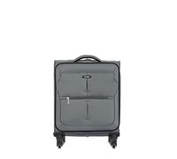 OCHNIK Petite Valise | Valise Souple | Matériau : Nylon | Couleur : Gris| Taille : S | Dimensions : 54×40×19 cm | Capacité : 39l | Haute qualité