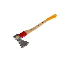 OCHSENKOPF Hache de bûcheron universelle Gold ROTBAND-PLUS, Manche en bois de hickory, Tranchant poli de 120 mm, Longueur 700 mm, En pied de biche, OX 620 H-1257