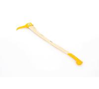 OCHSENKOPF Sapie, Manche en bois de frêne, Dentée, 1 100 mm, 2 100 g, Pour bois, Outil forestier, OX E-76 E-1102, jaune