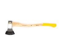 OCHSENKOPF Hache de bûcheron universelle Gold, Manche en bois de hickory, Fourreau, Tranchant poli de 120 mm, Longueur 700 mm, En pied de biche, OX 20 H-1257