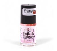 OCIBEL - Huile cuticules Framboise 5ml - Soin ongles parfumé