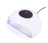 OCIBEL - Lampe LED 72W Portable Minuteur 30s/60s/99s + Detecteur de Mouvement - Branchement USB pour Manucure, Faux Ongles et Nail Art