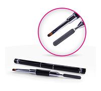 OCIBEL - Pinceau AcrylGel 2en1 Taille 5 Pinceau et Spatule pour Manucure, Faux Ongles et Nail Art