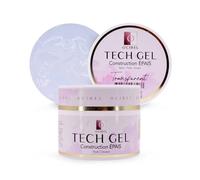 OCIBEL - Tech Gel Construction EPAIS UV/LED 50 g - SANS HEMA - DI/HEMA- Transparent pour Manucure, Faux Ongles et Nail Art