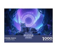 Ocicat, Puzzle De 1000 Pièces, Détails Riches Et Couleurs Vives, Idéal pour Encadrement, pour 12 Ans Et Plus,Pet Chat, 38x26cm/1000pcs