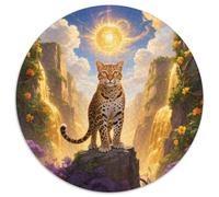 Ocicat, Puzzle Immersif Circulaire AvecPet Chat, 1000 Pièces pour Adultes en Quête De Concentration 1000pcs (67.5x67.5cm)