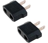 OcioDual 2X Adaptateur Prise France EU Europe vers US USA Voyage Secteur EUR FR Chine