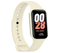 OcioDual Bracelet de Remplacement compatible avec Xiaomi Smart Band 8 Active/Redmi Smart Band 2, Couleur Beige, Bracelet de Remplacement en Silicone Caoutchouc Souple et Respirant pour le Sport