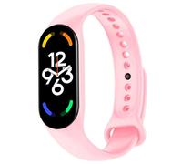 OcioDual Bracelet de Remplacement en Silicone, Compatible avec Xiaomi Mi Band 7 6 5, Compatible avec Amazfit Band 5, Bracelet de Remplacement en Caoutchouc Souple et Flexible