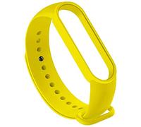 OcioDual Bracelet de Remplacement Silicone Compatible avec Xiaomi Mi Band 6 5 Amazfit Band 5 Jaune Sangle Doux Bande Anti-Perdu Rechange