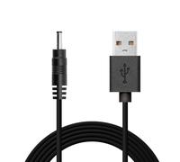OcioDual Câble Alimentation 5V, Câble D'alimentation 3,5mm, Cable Chargeur 5V, USB a DC, Chargeur 5V 2A, USB pour Tablette, Routeurs, LED, CCTV, DVR, DC, Prise Ronde, Droit, Noir