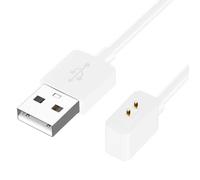 OCIODUAL Câble de Charge Magnétique 2 Broches Blanc Compatible avec Xiaomi Mi Band 8, Redmi Band 2 Chargeur USB