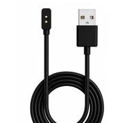 OcioDual Câble de Charge Magnétique 2 Broches Noir, Compatible avec Xiaomi Mi Band 8, Redmi Band 2 Montres connectées Chargeur USB Smartwatch Universelle