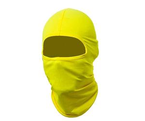 OcioDual Cagoule Masque de Ski, Jaune pour Sports en Plein Air, Vélo, Moto, Snowboard Ski Cyclisme, Escalade, Trekking, Balaclava Respirant Léger Protection Contre Les UV