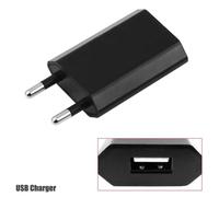 OCIODUAL Chargeur AC 2Pin Adaptateur USB 1A Noir Compatible Samsung S21 S20 S10 S9 Huawei P40 P30 P20 P10 Xiaomi Mi 11 10 9 8 6