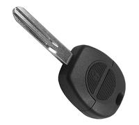 OcioDual Coque Clé 2 Boutons Compatible avec Nissan Micra Almera Primera, Boitier de Remplacement Voiture, Télécommande avec Lame Vierge, Housse Rigide Case