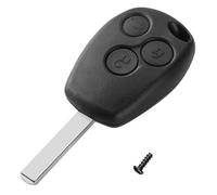 OcioDual Coque de Clé à 3 Boutons Compatible avec Clio, Kangoo, Modus, Twingo, Trafic Master