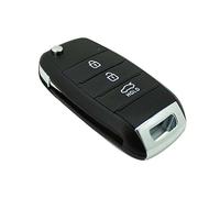 OcioDual Coque de Cle de Voiture, Etuí Télécommande 3 Boutons Pliable, Compatible avec KIA K2 K5 Sorento Soul Carens Sportage, Télécommande avec Lame Vierge, Housse Rigide Case