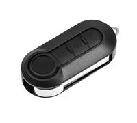 OcioDual Coque de Clé Pliable à 3 Boutons Compatible avec Fiat 500 Punto Panda Doblò Fiorino Stilo Lancia Citroen Peugeot