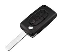 OcioDual Coque de clé télécommande à 3 Boutons Trunk, CE0523 avec Lame HU83, étui Compatible avec 206 207 306 307 308 407 607 806, Compatible avec C2 C3 C4 C5 C6, étui à clés