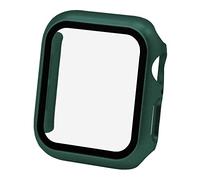 OcioDual Coque de Protection Compatible avec Apple Watch Series 4/5/6 SE 44 mm I Coque de Protection Complète Ultra-Fine, Résistante aux Rayures et aux Chutes. Vert Foncé