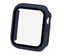 OcioDual Coque de Protection Compatible avec Apple Watch Series 4/5/6 SE 44 mm I Coque de Protection Complète Ultra Fine, Résistante aux Rayures et aux Chutes. Bleu Marine
