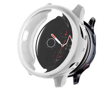 OcioDual Coque de Protection en TPU, Coleur Argent Compatible avec Galaxy Watch Active 2 (44mm), Housse de Protection Anti Chocs et Anti-Rayures