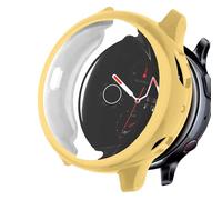 OcioDual Coque de Protection en TPU, Coleur Doré Compatible avec Galaxy Watch Active 2 (44mm), Housse de Protection Anti Chocs et Anti-Rayures
