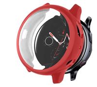 OcioDual Coque de Protection en TPU, Coleur Rouge Compatible avec Galaxy Watch Active 2 (44mm), Housse de Protection Anti Chocs et Anti-Rayures