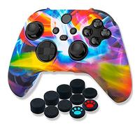 OcioDual Coque de Protection Silicone Compatible avec Manette Xbox X/S Multicouleur Étui Housse Anti-Dérapant Poussiere Peau