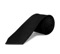 OcioDual Cravate Noire, Cravate Homme Classique et Élégante, Idéale pour les Célébrations, les Événements, Cravates Hommes, les Mariages, les Fêtes, les Hommes D'affaires