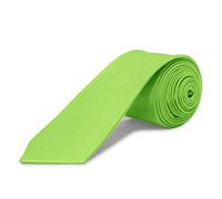 OcioDual Cravate Vert Citron Homme, Cravate Homme Costume, Classique et Élégante, Idéale pour les Costume, les Événements, Cravates Hommes, les Mariages, les Fêtes, les Hommes D'affaires