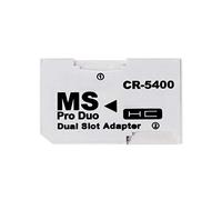 OcioDual Double Emplacement Micro SD SDHC TF vers Memory Stick MS Pro Duo Adaptateur Compatible avec PSP