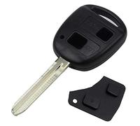 OcioDual Étui Porte-clés Double OcioDual avec Lame et 2 Boutons en Caoutchouc Compatible avec Toyota Yaris Rav4 Corolla Celica Aygo Toy43