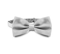 OcioDual Noeud Papillon Homme Gris, Nœuds Papillon Homme uni avec Fermeture à Crochet Réglable, 12 cm x 6 cm, Célébrations, fêtes, Travail, Mariages et Événements