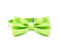 OCIODUAL Noeud papillon élégant pour homme en Vert Citron Design unicolor avec fermeture